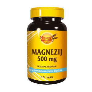 Natural Wealth Magnezij 500 mg tablete a60