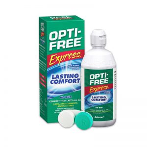 Opti-free express otopina za leće, 355 ml
