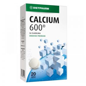 Dietpharm Kalcij 600 šumeće tablete a20
