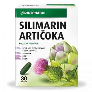 Dietpharm Silimarin + Artičoka kapsule a30